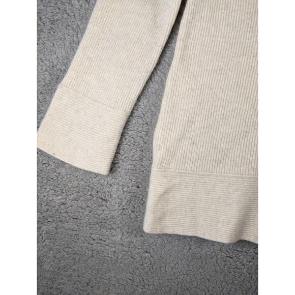 J Jill Long Sleeve Shirt Wool Cashmere Woman’s Small V-Neck Cream Sweater Soft - Picture 10 of 13